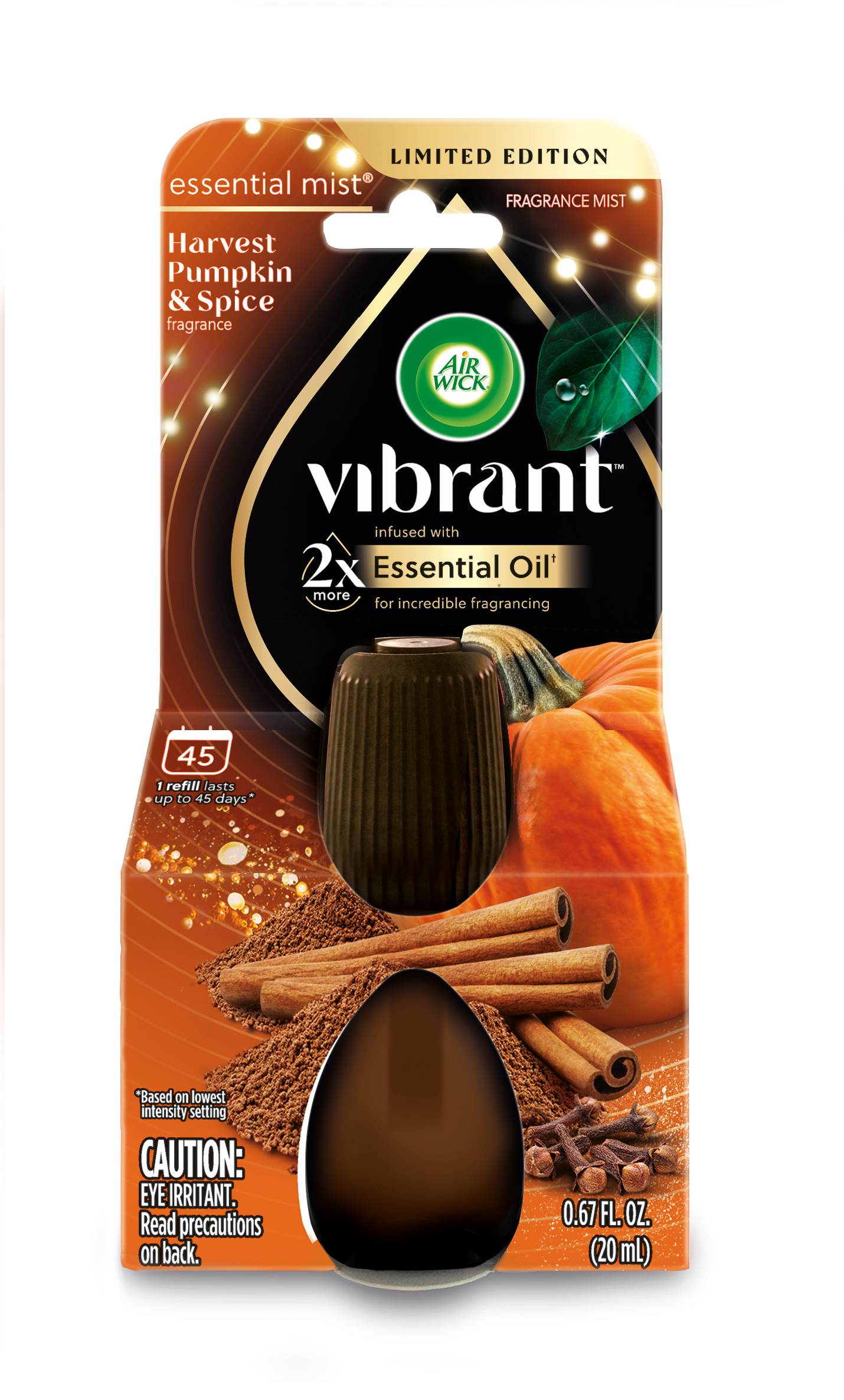 AIR WICK® Essential Mist - Harvest Pumpkin & Spice (Vibrant)